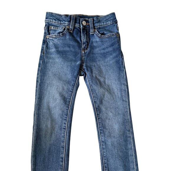 OLD NAVY Girls Blue Medium Wash Skinny Jeans Size 5 - Picture 4 of 5